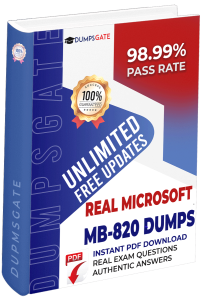 Validate your Practice with Authentic MB-820 Dumps – 2026