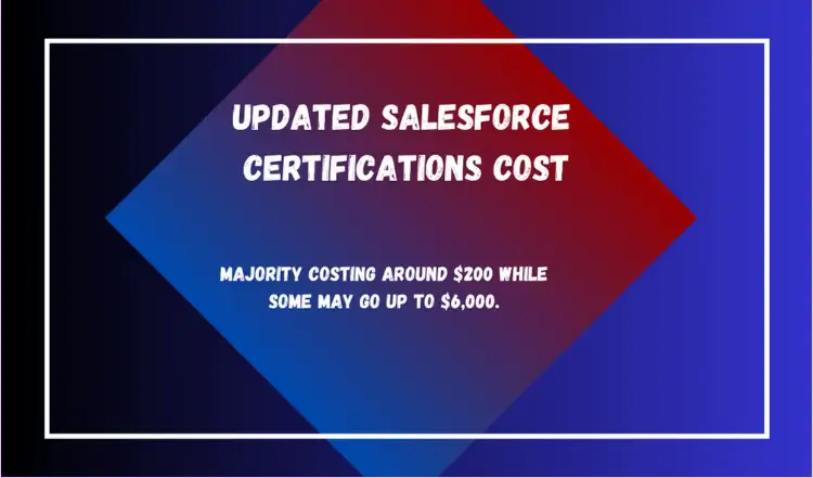 How much do salesforce certifications cost? All Salesforce Certifications Updated Cost- 2026  