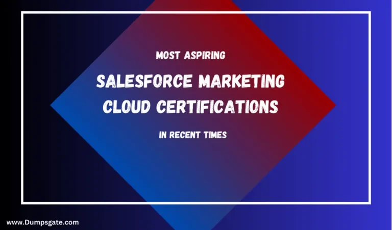<strong> Designed for Marketing Aspirants: Salesforce Marketing Cloud Certifications</strong>