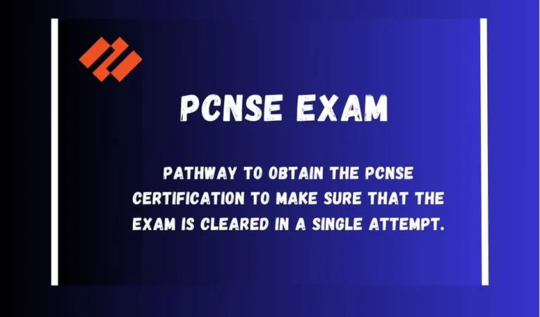 PCNSE Exam- A Complete Pathway