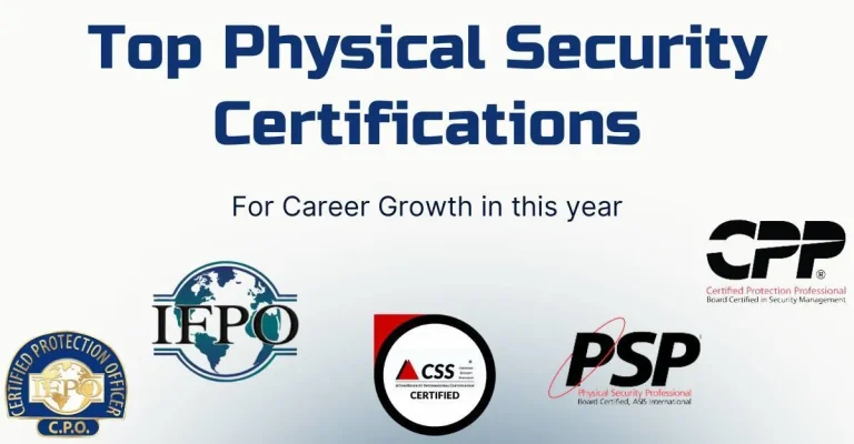 Top Physical Security Certifications for Career Growth in 2026